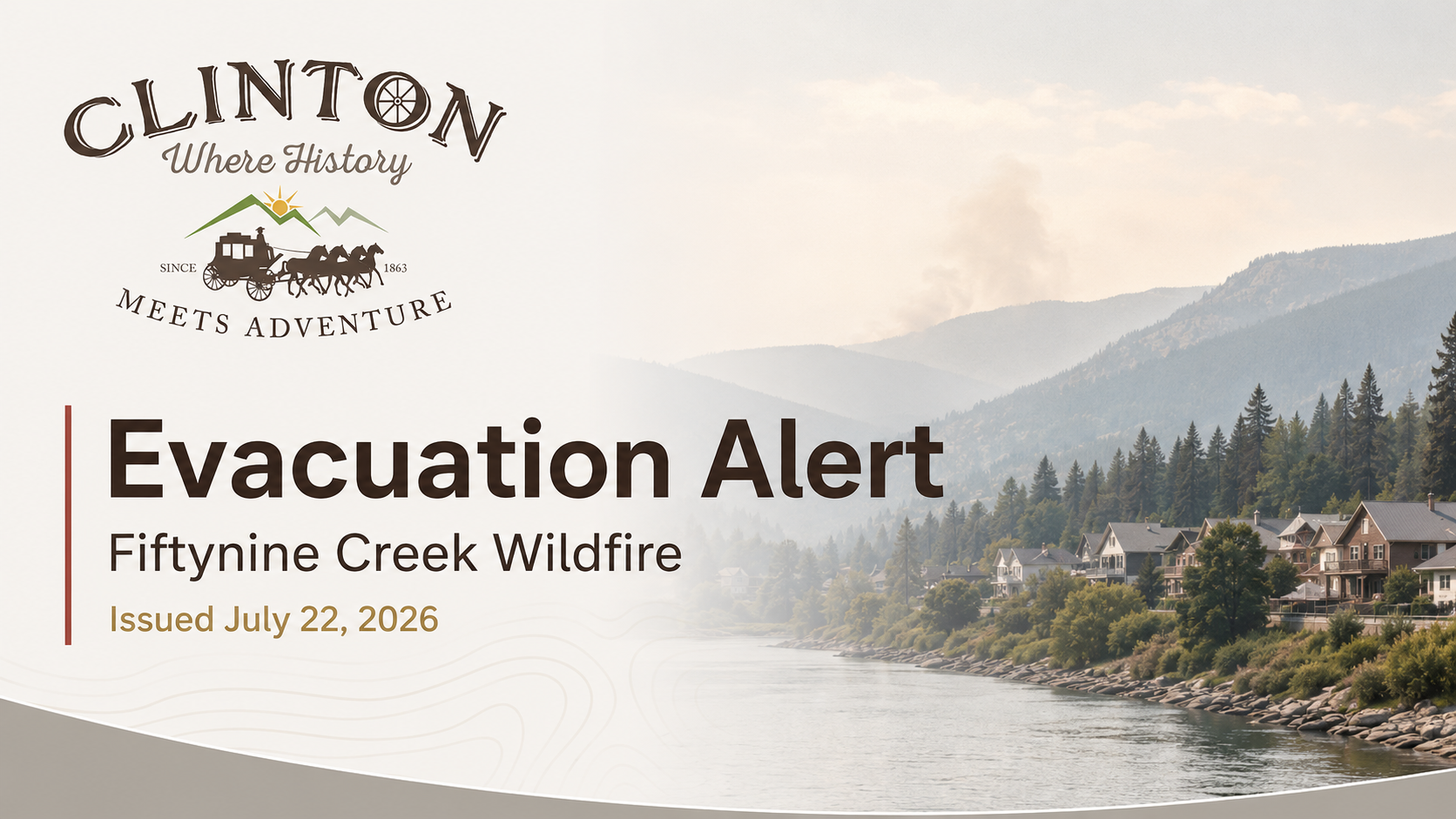 Evacuation Alert – Village of Clinton
